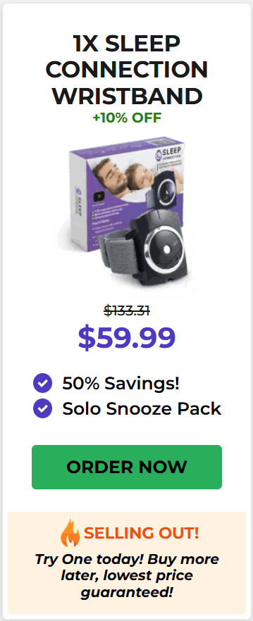 Sleep Connection package offer price